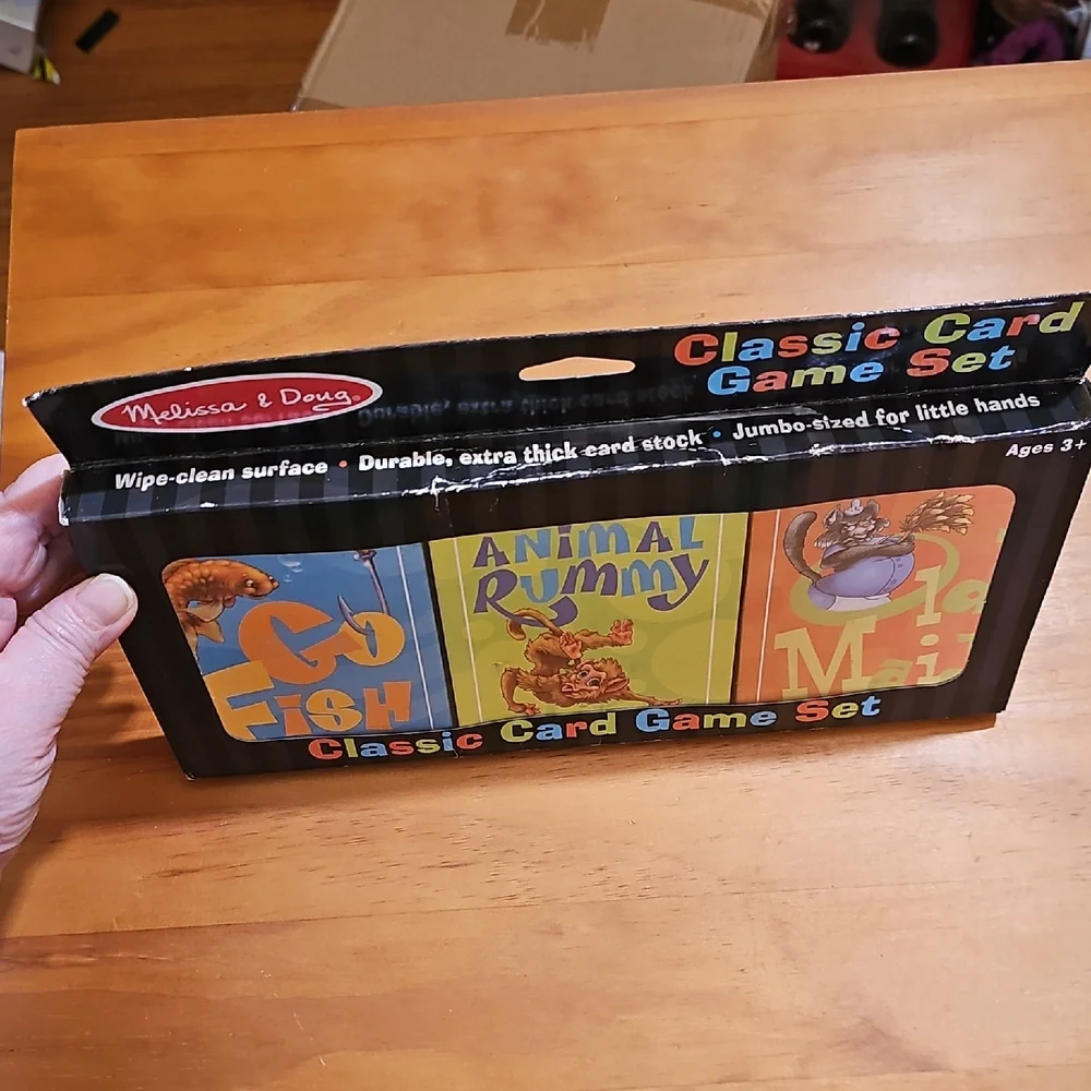 Melissa & Doug Colorful Card Game Trio
